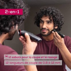 Tondeuse A Barbe Rechargeable