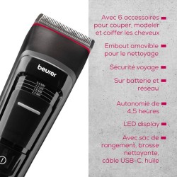 Tondeuse A Cheveux Rechargeable