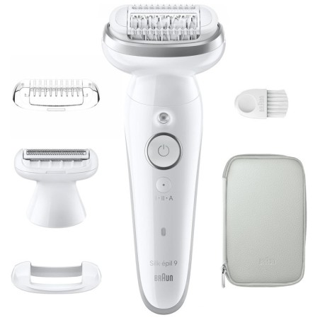 Epilateur BRAUN Silk épil 9 Silver smart touch WET & DRY avec 2 ACC
