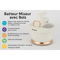 Batteur Mixeur avec Bols